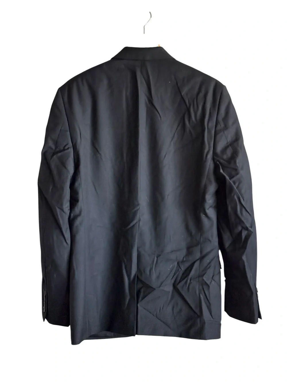 Lauren Ralph Lauren Men’s 40R Black 100% Wool Blazer Suit Jacket Coat